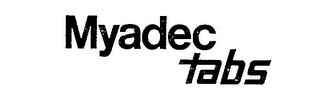 MYADEC TABS logo