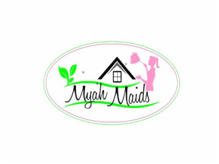 MYAH MAIDS logo