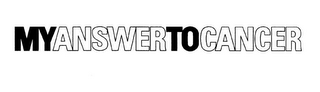 MYANSWERTOCANCER logo