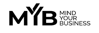 MYB MIND YOUR BUSINESS logo