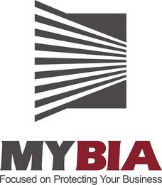 MYBIA FOCUSED ON PROTECTING YOUR BUSINESS logo