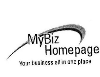 MYBIZ HOMEPAGE YOUR BUSINESS ALL IN ONE PLACE logo