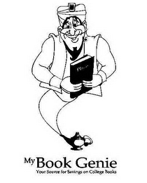 MYBOOKGENIE YOUR SOURCE FOR SAVINGS ON COLLEGE BOOKS logo