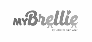 MYBRELLIE BY UMBREE RAIN GEAR logo