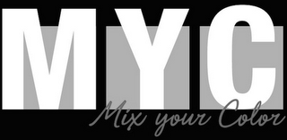 MYC MIX YOUR COLOR logo
