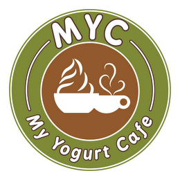 MYC MY YOGURT CAFE logo