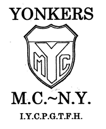 MYC YONKERS M.C.-N.Y. I.Y.C.P.G.T.F.H. logo