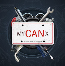 MYCANX PROFESSIONAL RESOURCE FINDER logo