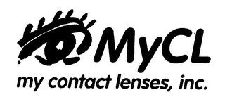 MYCL MY CONTACT LENSES, INC. logo