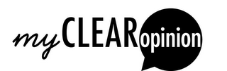 MYCLEAROPINION logo