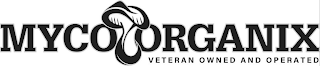 MYCO ORGANIX VETERAN OWNED AND OPERATED logo