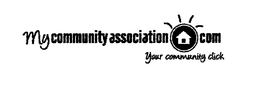 MYCOMMUNITYASSOCIATION.COM YOUR COMMUNITY CLICK logo