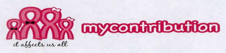 MYCONTRIBUTION...IT AFFECTS US ALL logo