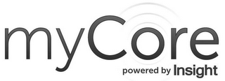 MYCORE POWERED BY INSIGHT logo