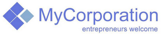 MYCORPORATION ENTREPRENEURS WELCOME logo
