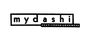 MYDASHI FAST FRESH JAPANESE logo