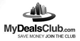 MYDEALSCLUB.COM SAVE MONEY JOIN THE CLUB logo