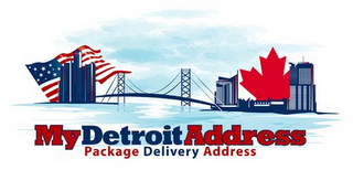 MYDETROITADDRESS PACKAGE DELIVERY ADDRESS logo
