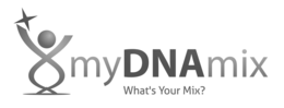MYDNAMIX WHAT'S YOUR MIX? logo