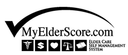 MYELDERSCORE.COM ELDER CARE SELF MANAGEMENT SYSTEM logo