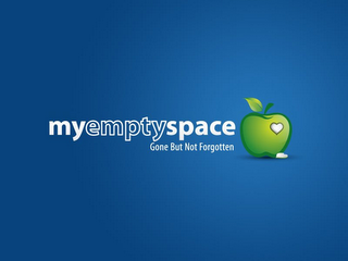 MYEMPTYSPACE GONE BUT NOT FORGOTTEN logo