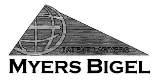 MYERS BIGEL PATENT LAWYERS logo