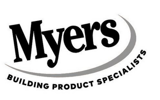 MYERS BUILDING PRODUCT SPECIALISTS logo