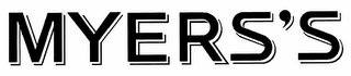 MYERS'S logo