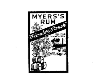 MYERS'S RUM "PLANTER'S PUNCH" logo