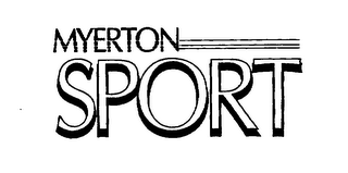 MYERTON SPORT logo
