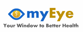 MYEYE YOUR WINDOW TO BETTER HEALTH logo