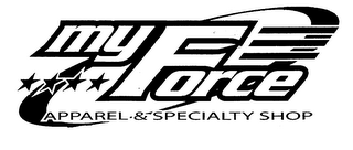 MYFORCE APPAREL & SPECIALTY SHOP logo