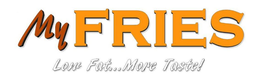MYFRIES LOW FAT...MORE TASTE logo