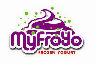 MYFROYO FROZEN YOGURT logo