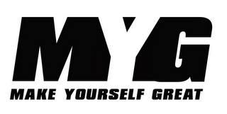 MYG MAKE YOURSELF GREAT logo