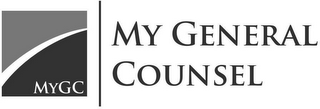 MYGC MY GENERAL COUNSEL logo
