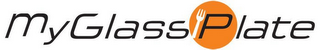 MYGLASSPLATE logo