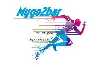 MYGO2BAR FEEL THE RUSH BREAK THE CRAVE logo