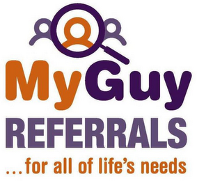 MYGUY REFERRALS ... FOR ALL OF LIFE'S NEEDS logo