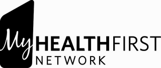 MYHEALTH FIRST NETWORK logo