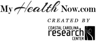 MYHEALTHNOW.COM CREATED BY COASTAL CAROLINA RESEARCH CENTER logo