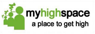 MYHIGHSPACE A PLACE TO GET HIGH logo