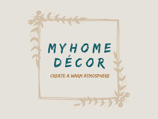 MYHOME DECOR CREATE A WARM ATMOSPHERE logo