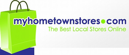 MYHOMETOWNSTORES.COM THE BEST LOCAL STORES ONLINE logo