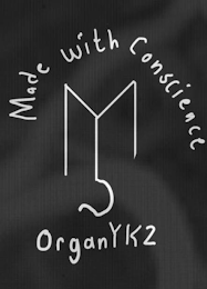MYJ ORGANYKZ MADE WITH CONSCIENCE logo