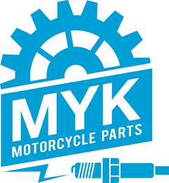 MYK MOTORCYCLE PARTS logo