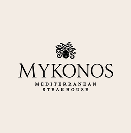 MYKONOS MEDITERRANEAN STEAKHOUSE logo