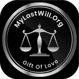 MYLASTWILL.ORG GIFT OF LOVE logo