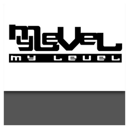 MYLEVEL MY LEVEL logo