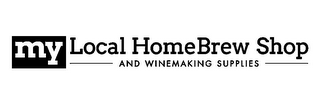 MYLOCAL HOMEBREW SHOP AND WINEMAKING SUPPLIES logo
